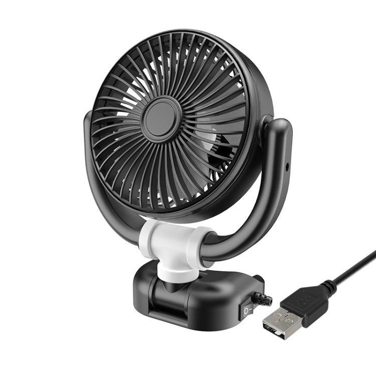 SUITU Car Foldable Cooling Fan Automobile Summer Temperature Reduction Fan, Dual 12V Cigarette Lighter Energized, Dual 24V Cigarette Lighter Energized, Dual 5V USB Energized, Single 12V Cigarette Lighter Energized, Single 24V Cigarette Lighter Energized