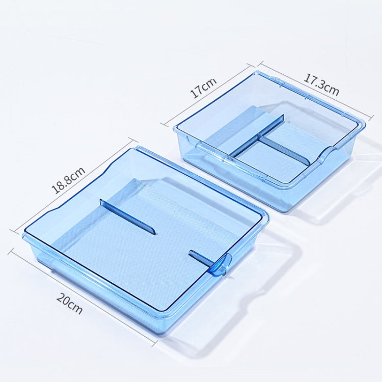 For 2023.9 Tesla Model3 Silicone Double-Layer Storage Box