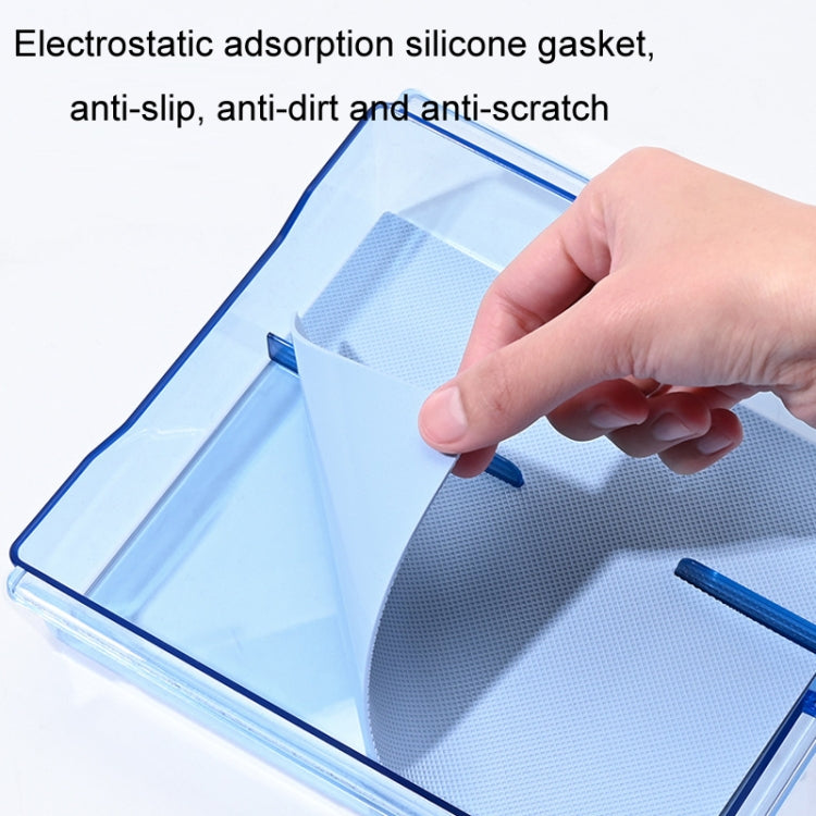 For 2023.9 Tesla Model3 Silicone Double-Layer Storage Box