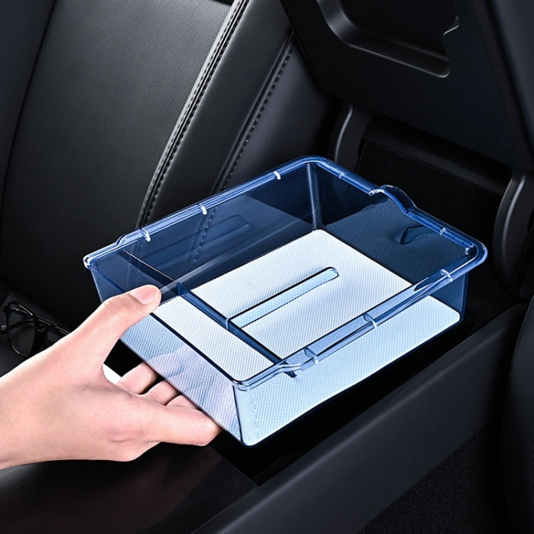 For 2023.9 Tesla Model3 Silicone Double-Layer Storage Box