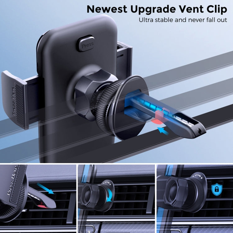 TRONWIN JY03 Car Vent Cell Phone Holder Dashboard Navigation Fixed Phone Mount