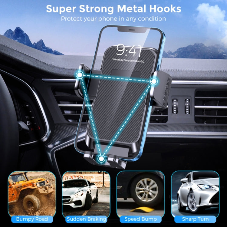 TRONWIN JY03 Car Vent Cell Phone Holder Dashboard Navigation Fixed Phone Mount