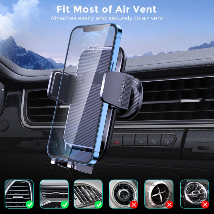 TRONWIN JY03 Car Vent Cell Phone Holder Dashboard Navigation Fixed Phone Mount