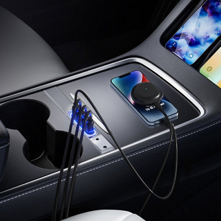 For Tesla Model 3/Y Center Control Type-C Multi-Port Fast Charging USB HUB Docking Station