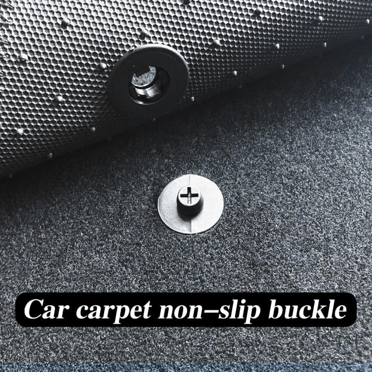 10pcs Double-layer Foot Pad Plastic Fixing Buckle