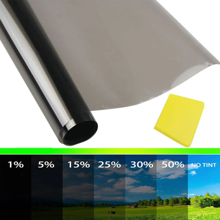 50cm x 3m Car Glass Sun Protection Heat Insulation Solar Translucent Film