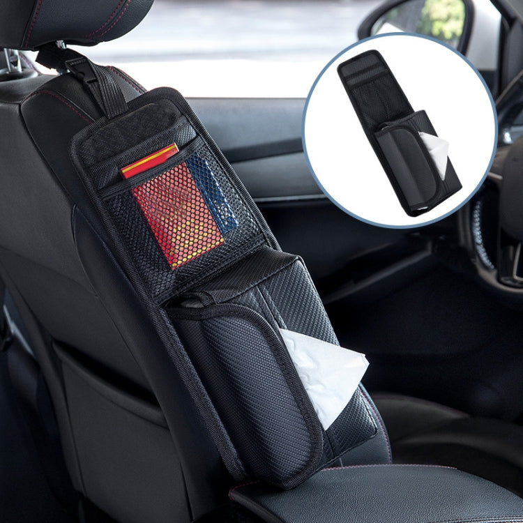 Car Seat Side Storage Hanging Bag Tissue Box