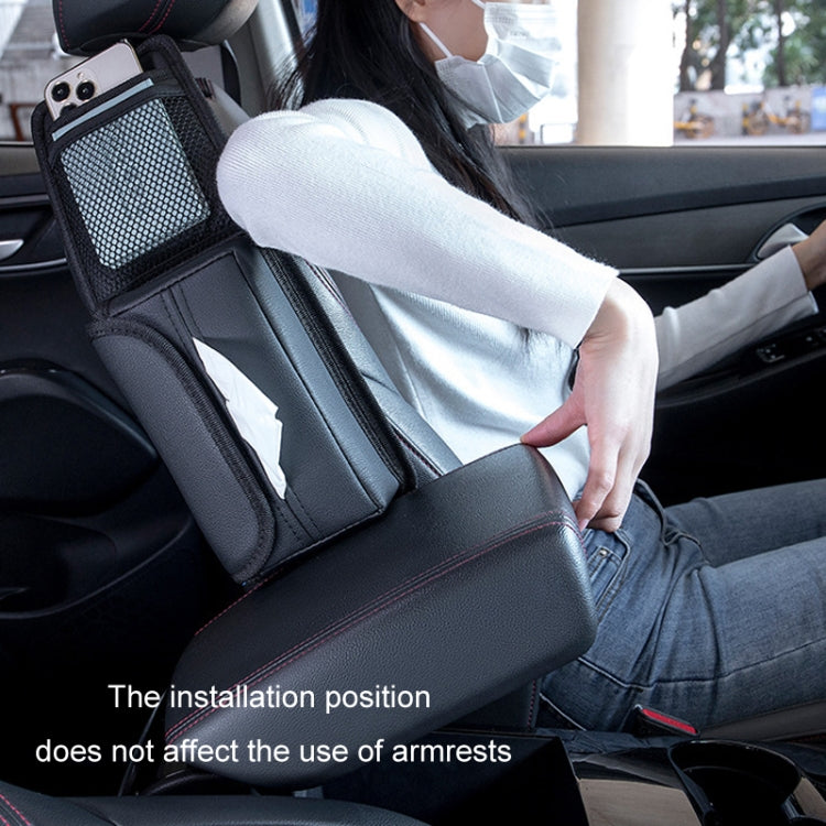 Car Seat Side Storage Hanging Bag Tissue Box