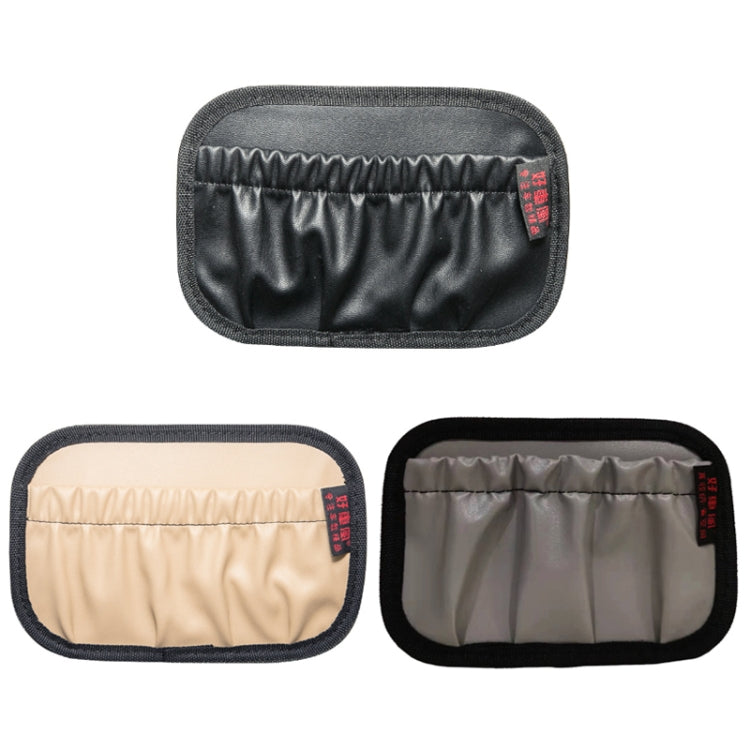 Car Instrument Console Adhesive Net Pocket Storage Hanging Bag