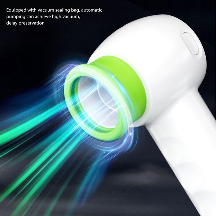 KZ-90 Digital Display Handheld Fresh-Keeping Bag Bottle Vacuum Sealer