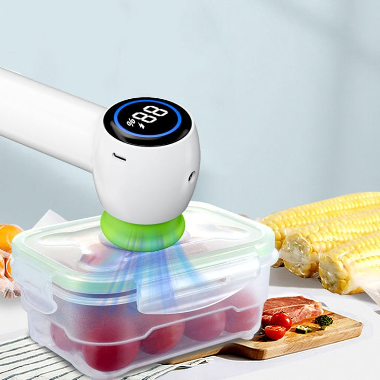 KZ-90 Digital Display Handheld Fresh-Keeping Bag Bottle Vacuum Sealer