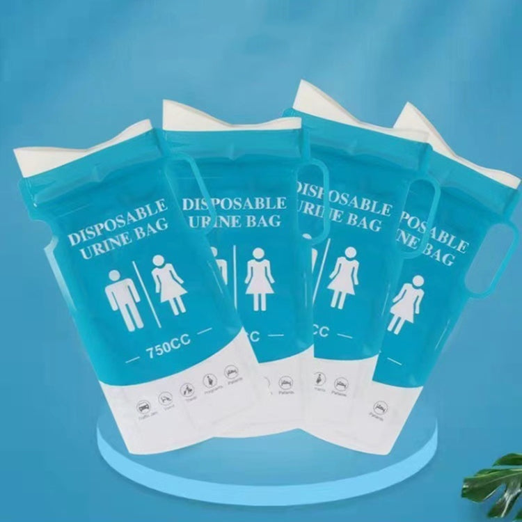 4pcs /Pack Car Disposable Emergency Rapid Coagulation Urine Bag Traffic Jam Pee Bag