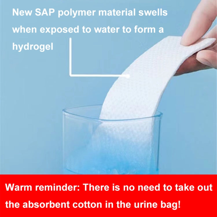 4pcs /Pack Car Disposable Emergency Rapid Coagulation Urine Bag Traffic Jam Pee Bag