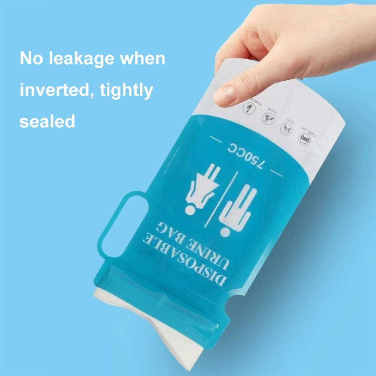 4pcs /Pack Car Disposable Emergency Rapid Coagulation Urine Bag Traffic Jam Pee Bag