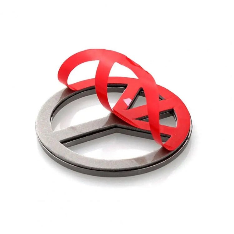 Car Anti-War Peace Sign Three-Dimensional Metal Stickers