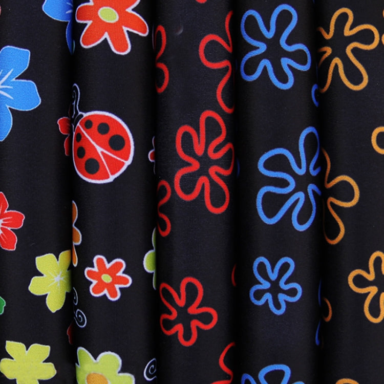 Car Steering Wheel Cover Printed Cloth Without Inner Elastic Band Cover