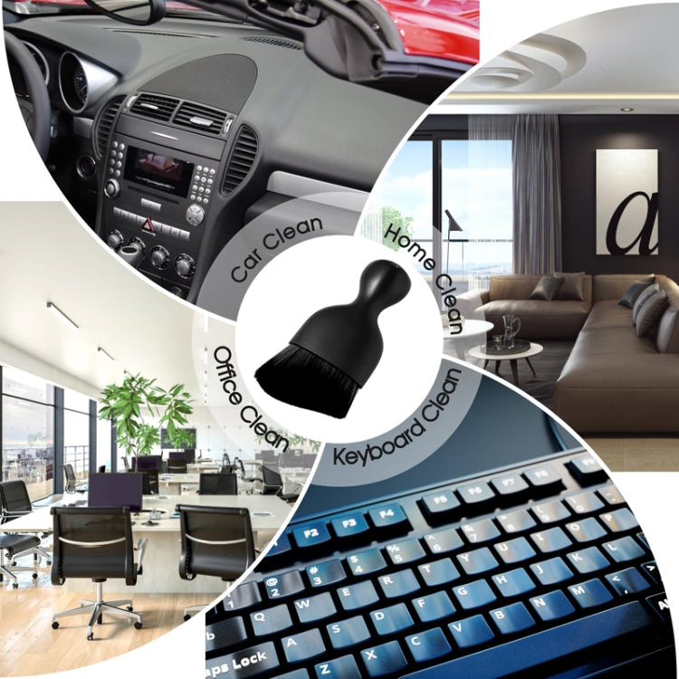 2pcs Car Interior Cleaning Brush Air Outlet Gap Dust Removal Brush