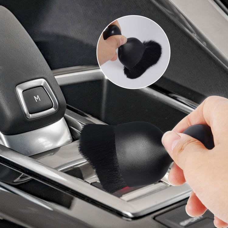 2pcs Car Interior Cleaning Brush Air Outlet Gap Dust Removal Brush