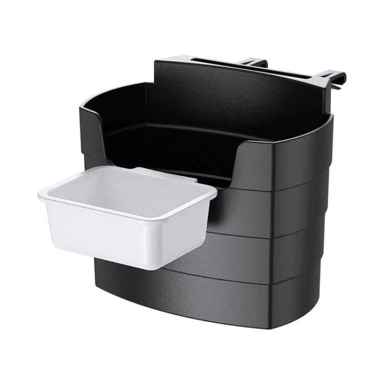 Car-Mounted French Fries Cup Holder Storage Box Multifunctional Trash Can