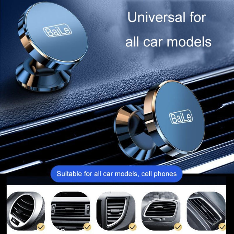 BaiLe Magnetic Car Phone Holder Universal Car Dashboard Fixed Navigation Bracket