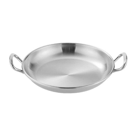 304 Stainless Steel With Double Ear Snack Tray Fried Chicken Chips Cold Dishes Candy Snacks Tray