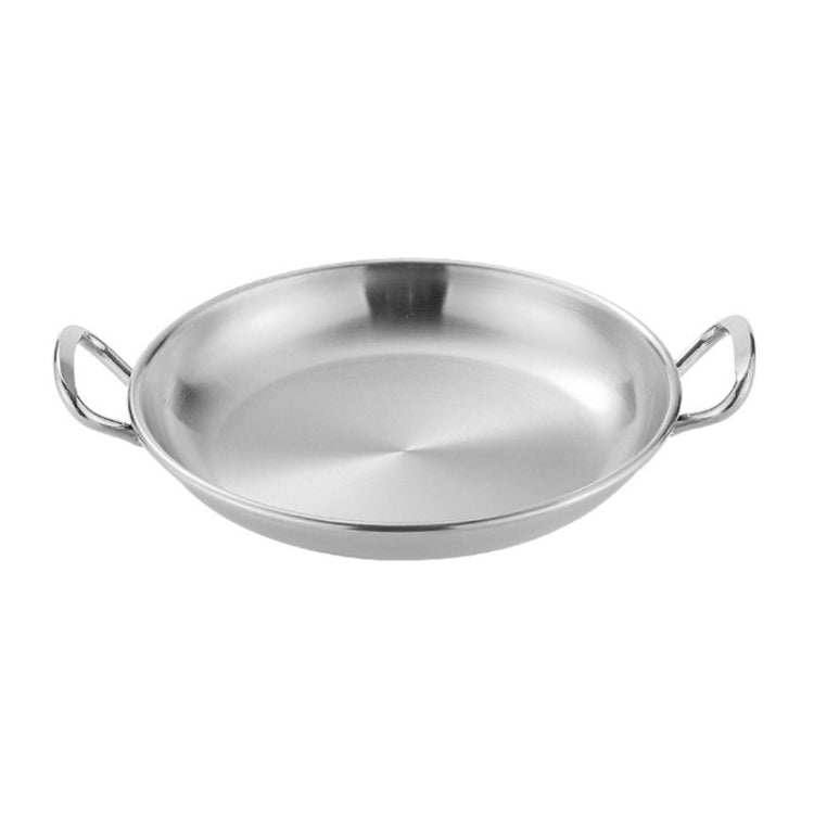 304 Stainless Steel With Double Ear Snack Tray Fried Chicken Chips Cold Dishes Candy Snacks Tray