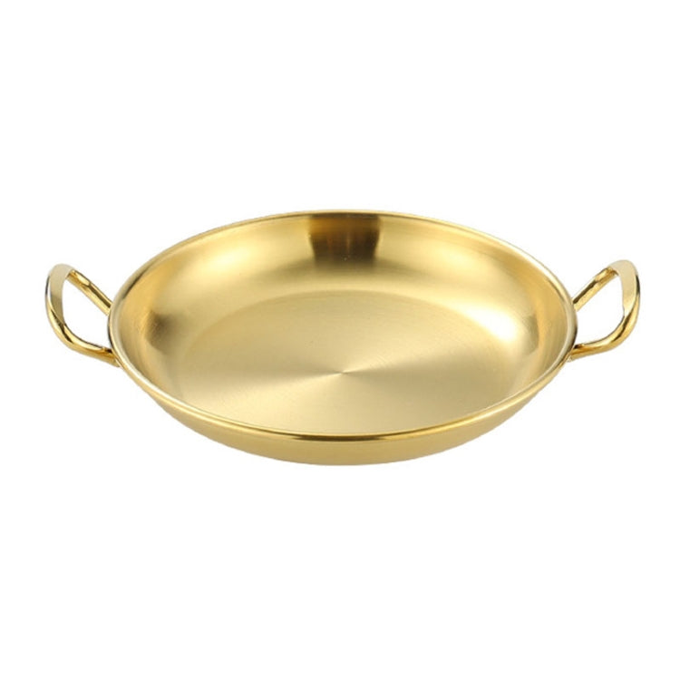 304 Stainless Steel With Double Ear Snack Tray Fried Chicken Chips Cold Dishes Candy Snacks Tray