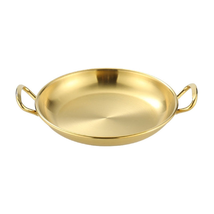 304 Stainless Steel With Double Ear Snack Tray Fried Chicken Chips Cold Dishes Candy Snacks Tray