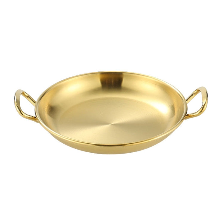 304 Stainless Steel With Double Ear Snack Tray Fried Chicken Chips Cold Dishes Candy Snacks Tray