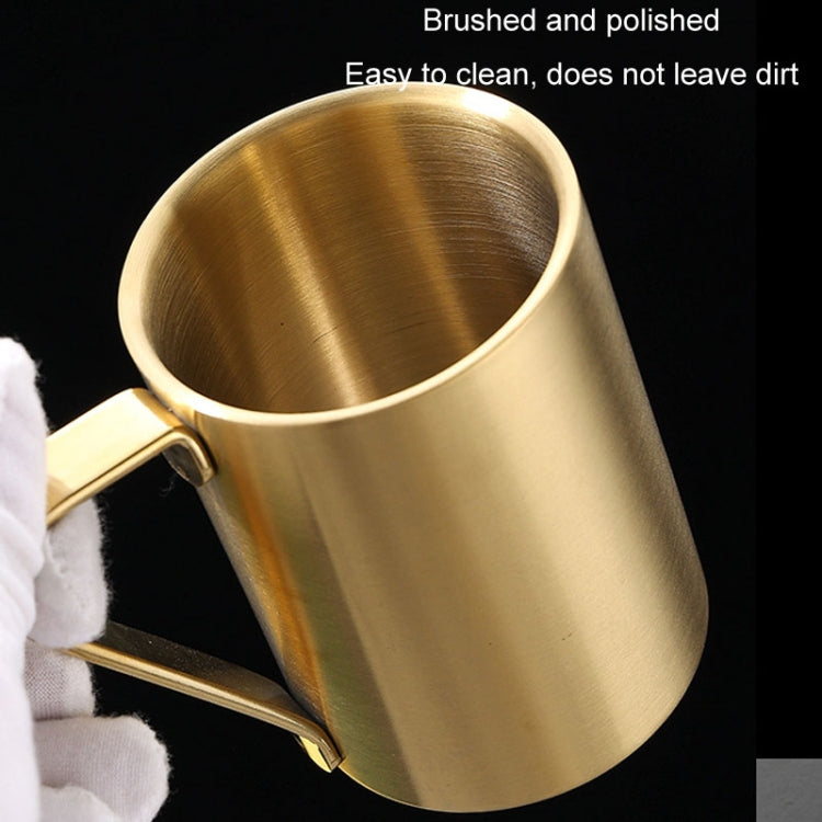 304 Stainless Steel Double Layer Insulated Mug Children Drop-proof Water Cup Coffee Mug