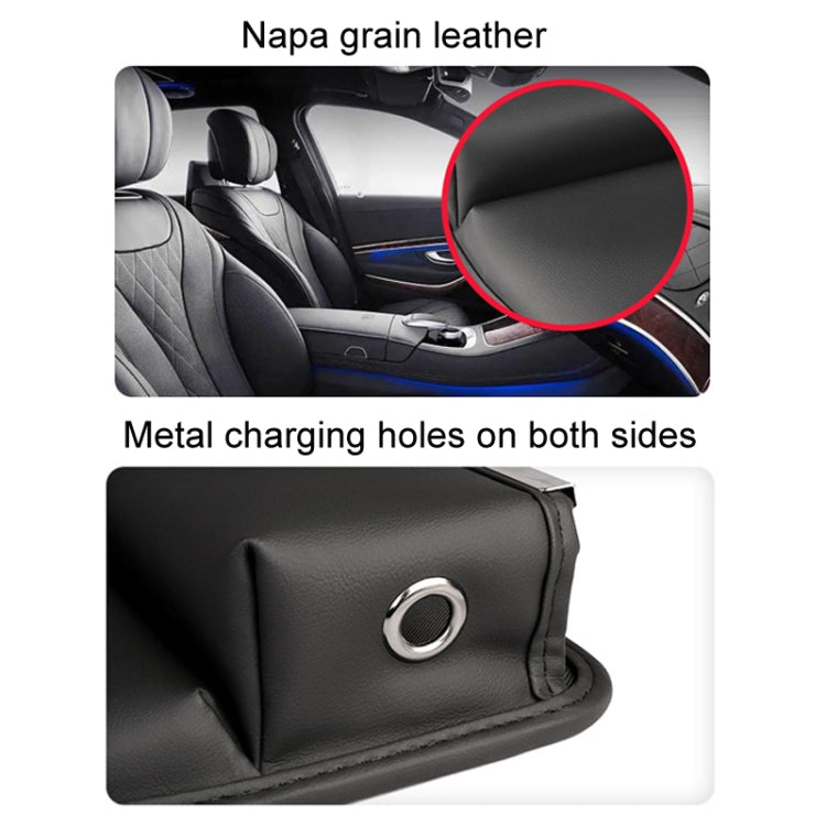 Automotive Seat Clamp Seam Organizer Car Decoration Storage Bag Water Cup Model