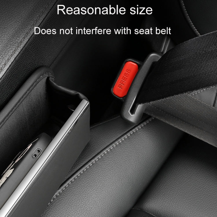 Automotive Seat Clamp Seam Organizer Car Decoration Storage Bag Water Cup Model