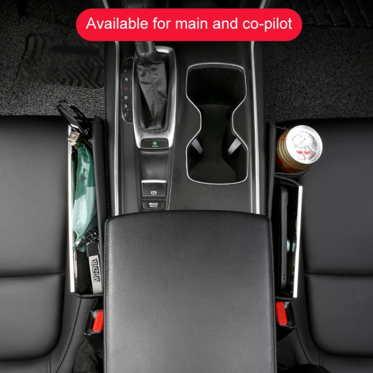 Automotive Seat Clamp Seam Organizer Car Decoration Storage Bag Water Cup Model