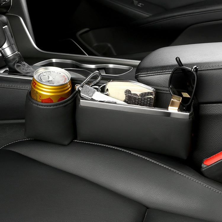Automotive Seat Clamp Seam Organizer Car Decoration Storage Bag Water Cup Model