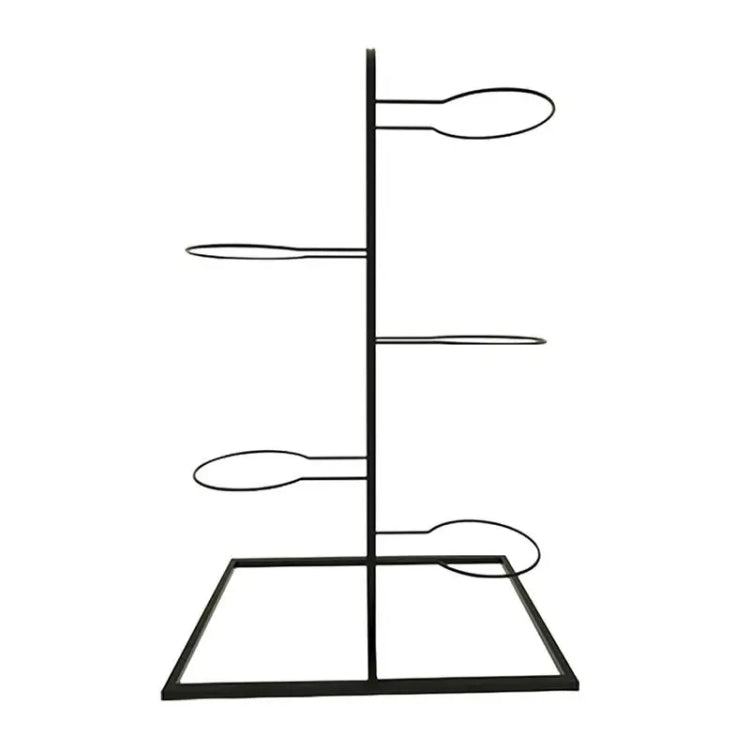 5 Layers Basketball Storage Rack Volleyball Stand Holder
