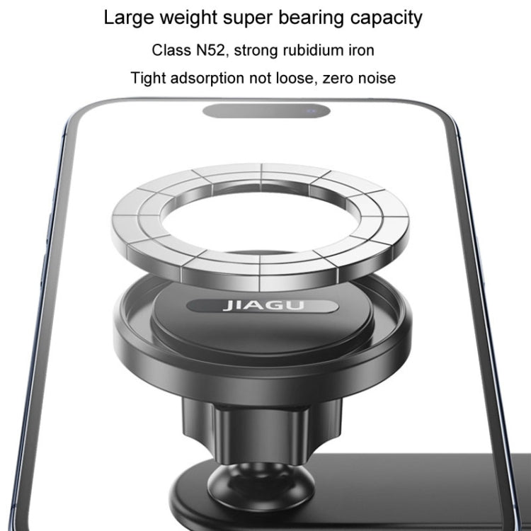 JIAGU Car Suction Cup Type Magsafe Mobile Phone Bracket Telescopic Instrument Panel Car Navigation Rack