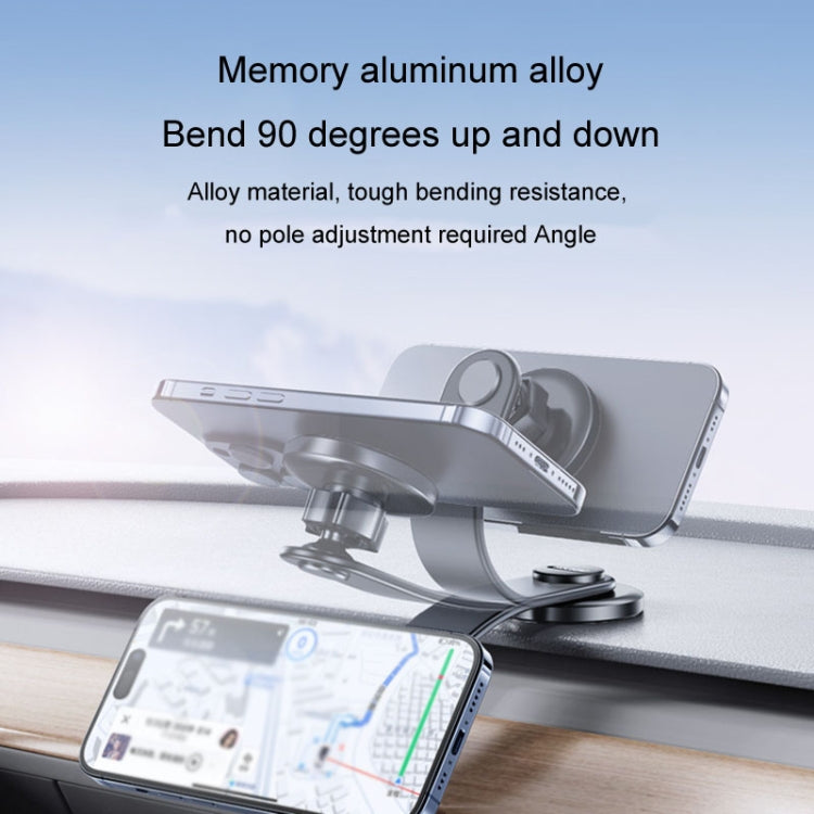 JIAGU Car Suction Cup Type Magsafe Mobile Phone Bracket Telescopic Instrument Panel Car Navigation Rack