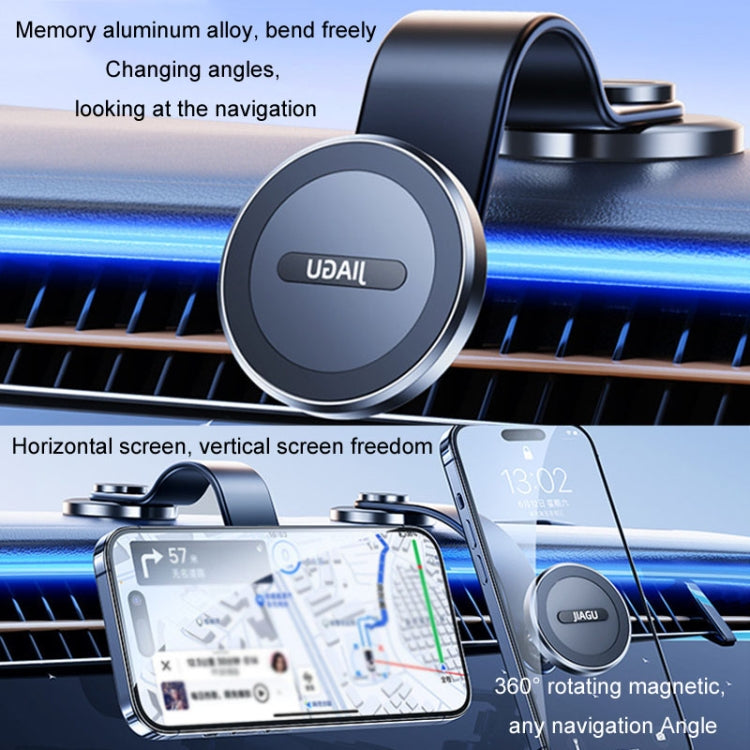 JIAGU Car Suction Cup Type Magsafe Mobile Phone Bracket Telescopic Instrument Panel Car Navigation Rack