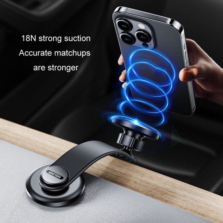 JIAGU Car Suction Cup Type Magsafe Mobile Phone Bracket Telescopic Instrument Panel Car Navigation Rack