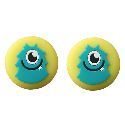 2pcs Thickened Door Handle Anti-Collision Sticker Bathroom Wall Cartoon Mats