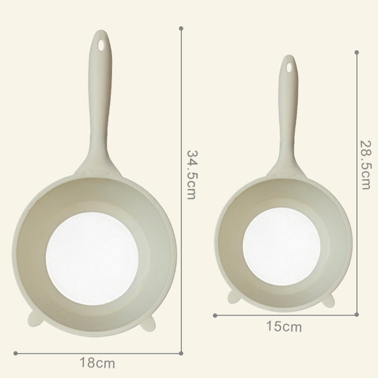 Multi-functional Noodle Spoon Food Grade Plastic Rice Scoop Fruit and Vegetable Washing Basin