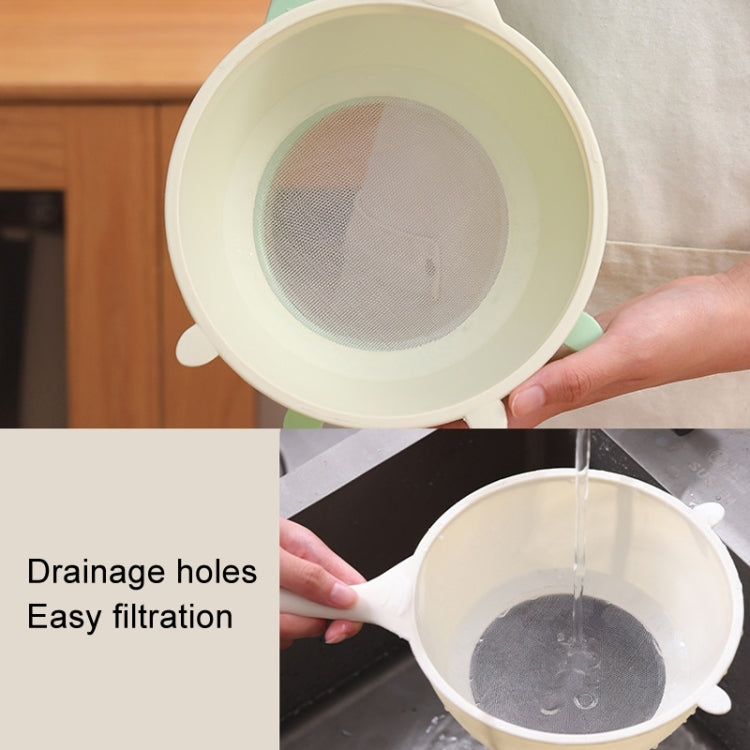 Multi-functional Noodle Spoon Food Grade Plastic Rice Scoop Fruit and Vegetable Washing Basin
