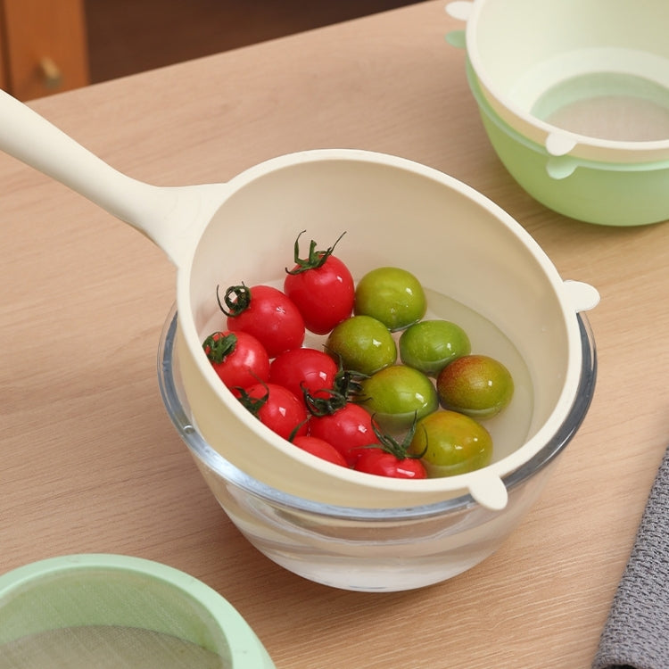 Multi-functional Noodle Spoon Food Grade Plastic Rice Scoop Fruit and Vegetable Washing Basin