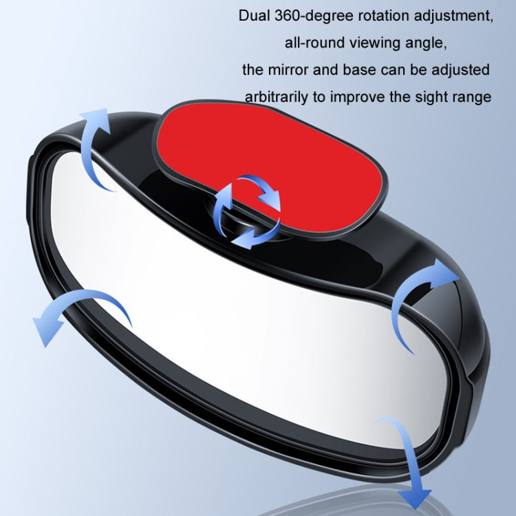Car Rearview Mirror Assisted Reversing Blind Spot Wide-angle Mirror