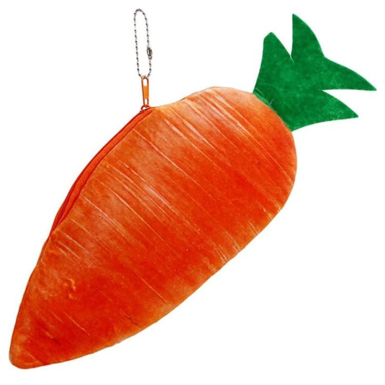 3D Simulation Ingredients Vegetable Plush Pencil Pouch Large Pen Case Student Stationery