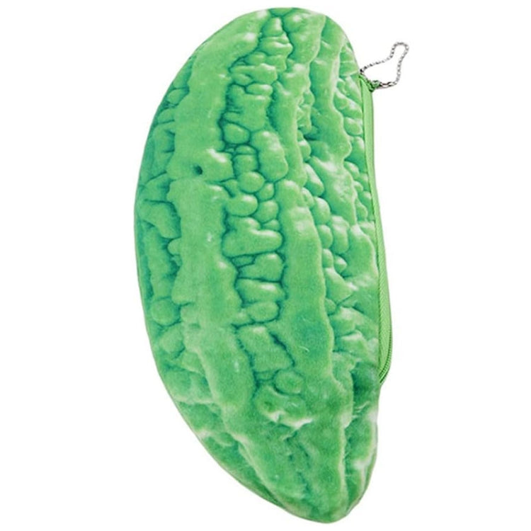 3D Simulation Ingredients Vegetable Plush Pencil Pouch Large Pen Case Student Stationery