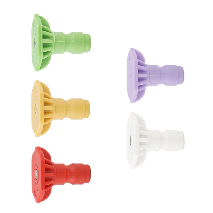 High-pressure Car Washer Nozzle Fan-shaped 1/4 Quick Plug Connector Water Rifle Parts