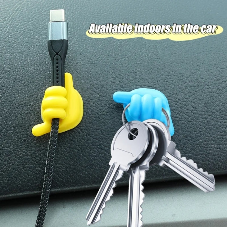 Car Front Storage Hook Desk Organization, Random Color Delivery