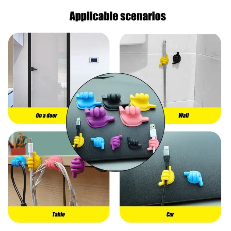 Car Front Storage Hook Desk Organization, Random Color Delivery