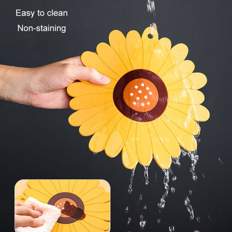 Silicone Heat Insulation Table Mat Anti-scald Placemat Heat-resistant Pot Pad Coaster